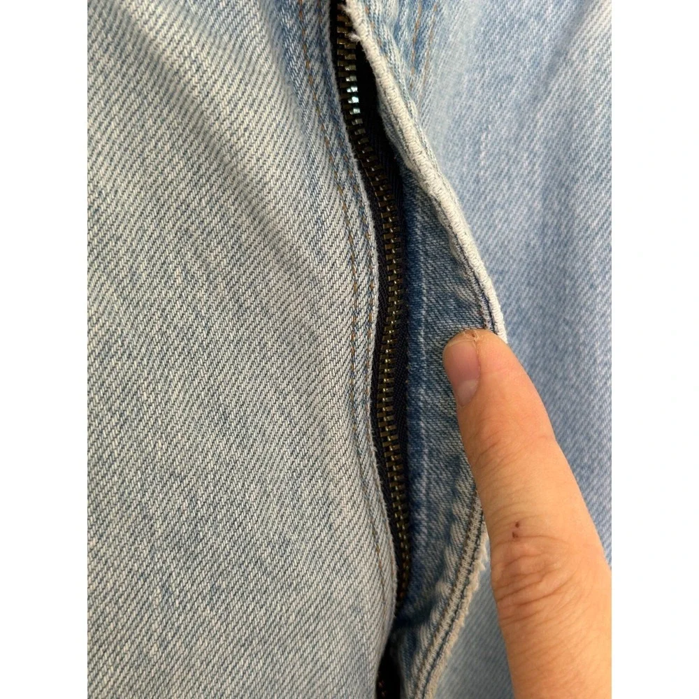 Vintage 1997 Levi's 505‎ Regular Fit Men's Blue Jeans Size 36x32 Made In U.S.A.